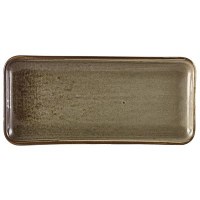 Smoke Grey Terra Narrow Rectangular Platter